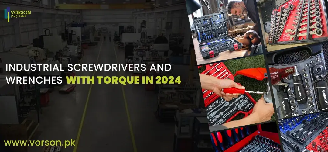 Industrial screwdrivers and wrenches with torque in 2024