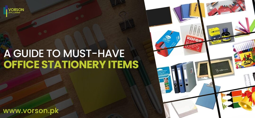 A Guide to Must-Have Office Stationery Items