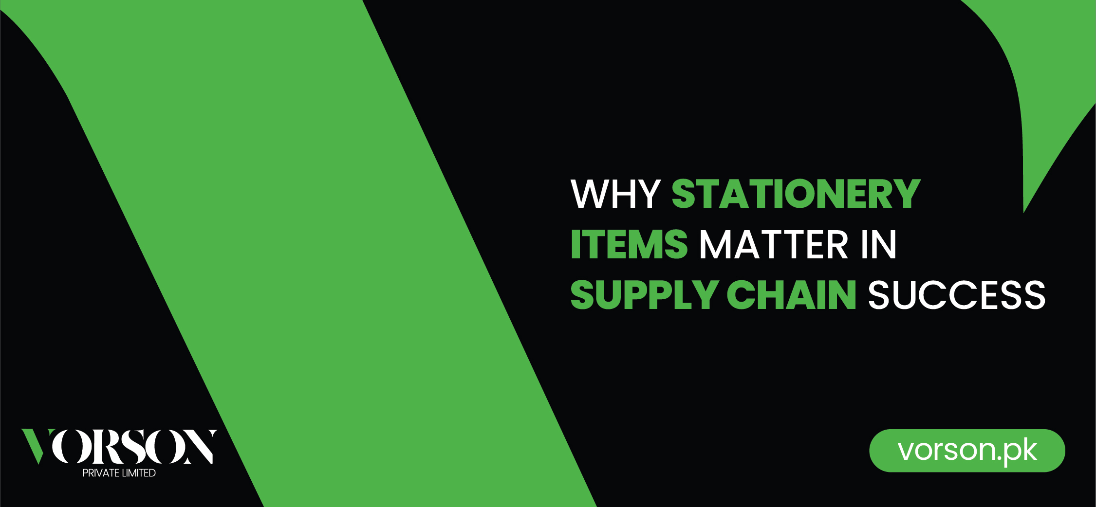 Why Stationery Items Matter in Supply Chain Success