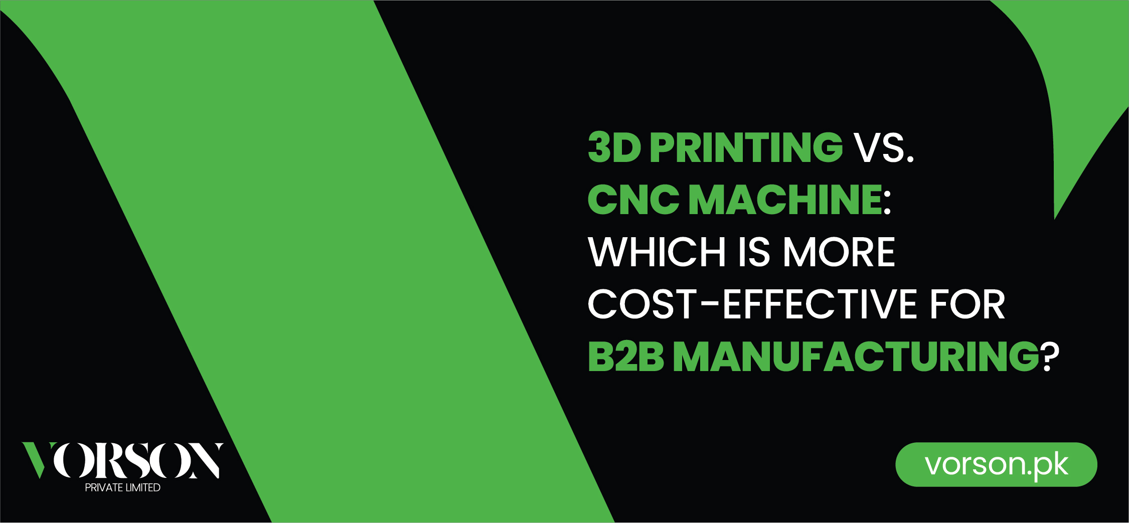 3D Printing vs. CNC | Cost-Effective B2B Manufacturing