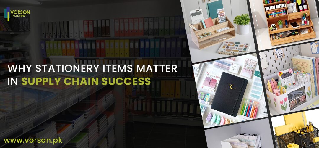 Stationery items in Supply Chain Management Efficiency
